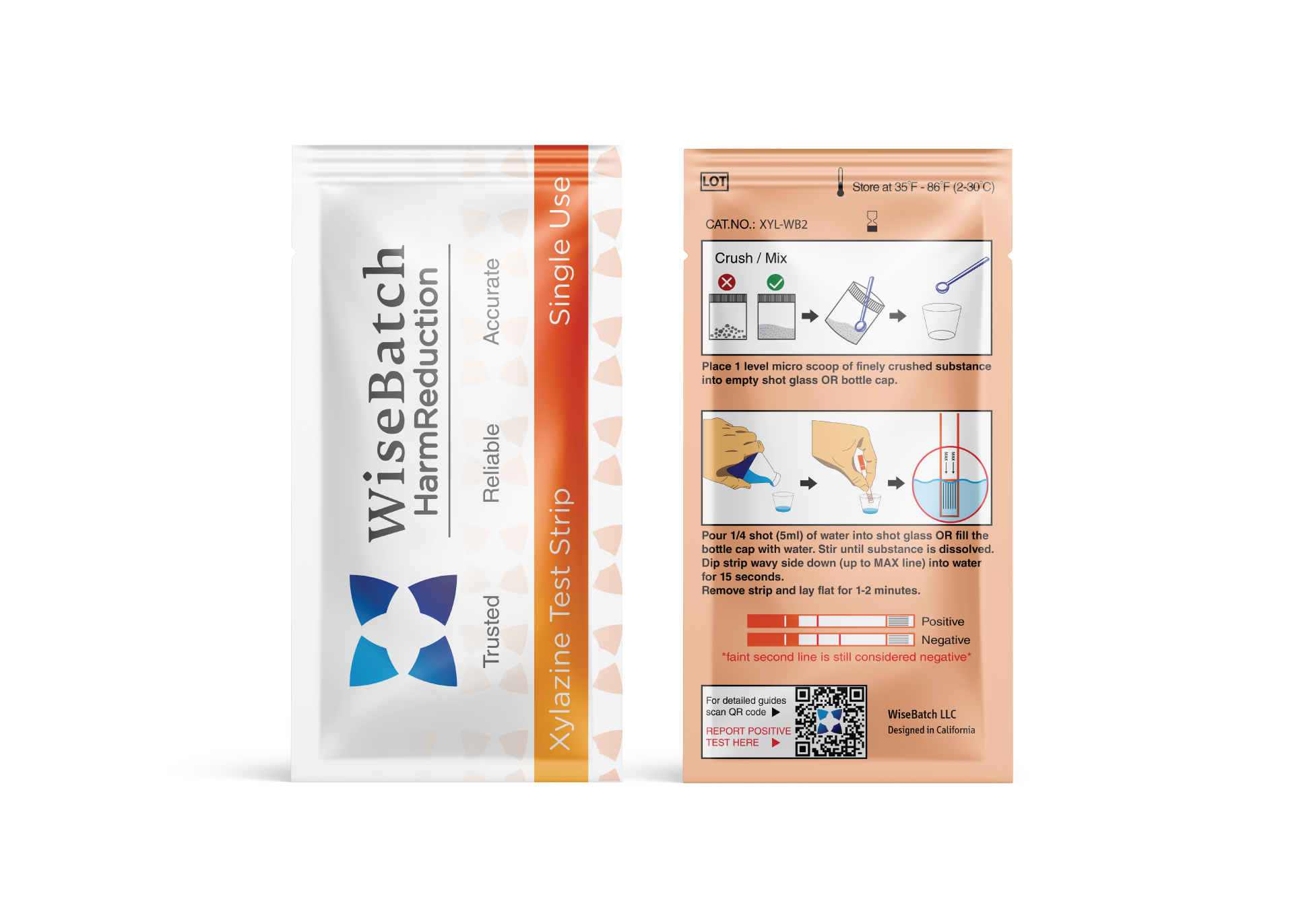 Xylazine Test Strips (case of 1000) - Image 2